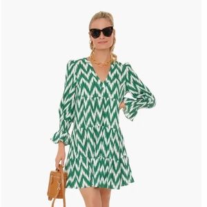 Tuckernuck Green Ikat Kenzo Dress